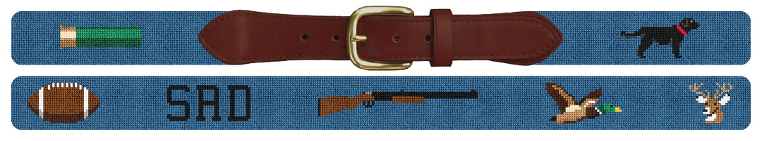 Custom Needlepoint Belt