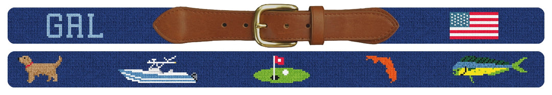 Custom Needlepoint Belt