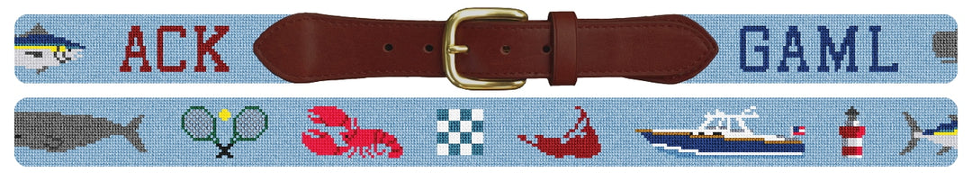 Custom Needlepoint Belt