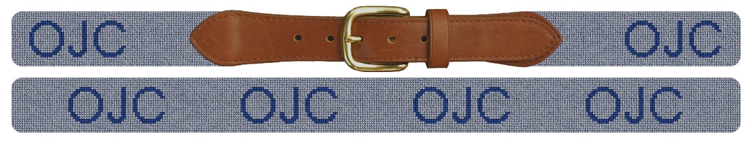 Custom Needlepoint Belt