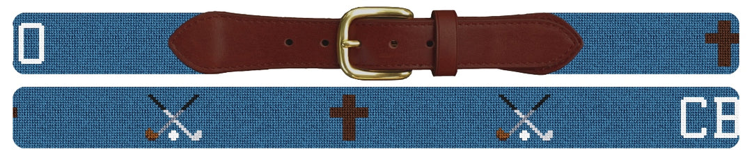 Custom Needlepoint Belt