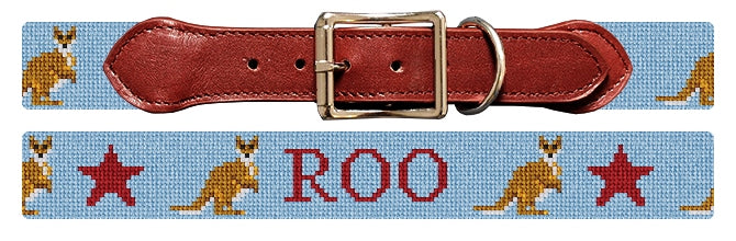 Custom Needlepoint Dog Collar