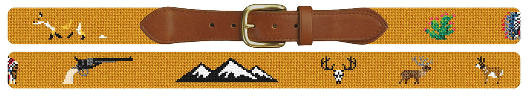 Custom Needlepoint Belt