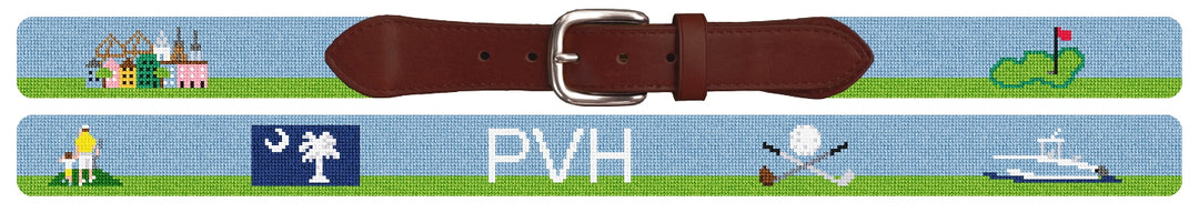 Custom Needlepoint Belt