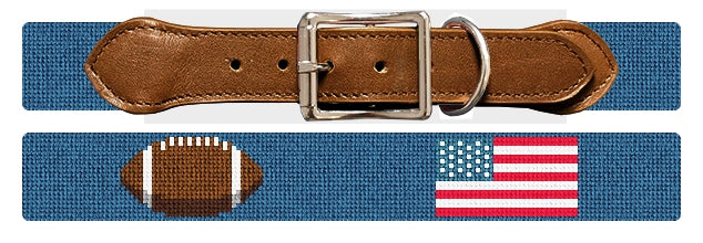 Custom Needlepoint Dog Collar