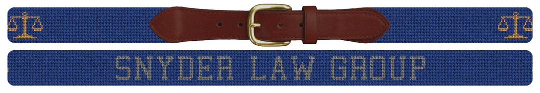 Custom Needlepoint Belt