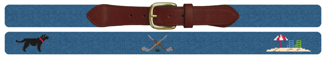 Custom Needlepoint Belt