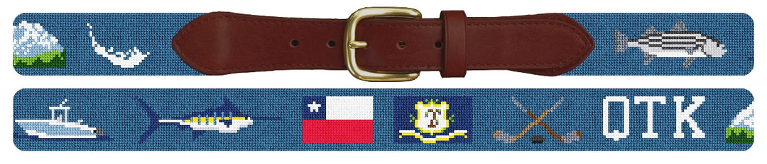 Custom Needlepoint Belt
