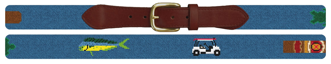 Custom Needlepoint Belt
