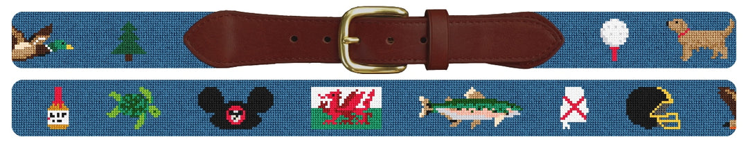 Custom Needlepoint Belt