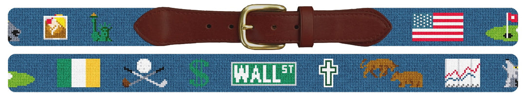 Custom Needlepoint Belt