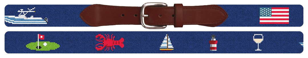 Custom Needlepoint Belt