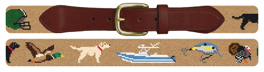 Custom Needlepoint Belt