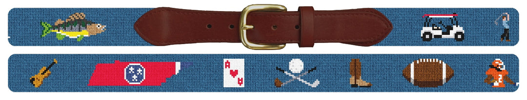 Custom Needlepoint Belt