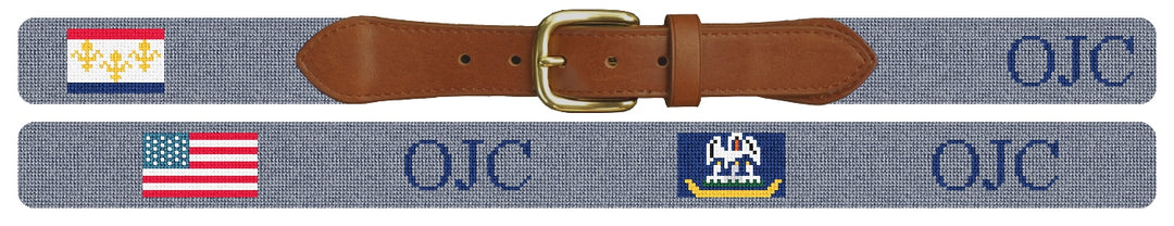 Custom Needlepoint Belt