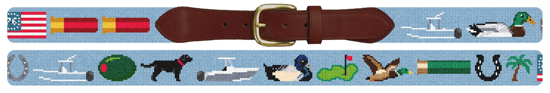 Custom Needlepoint Belt