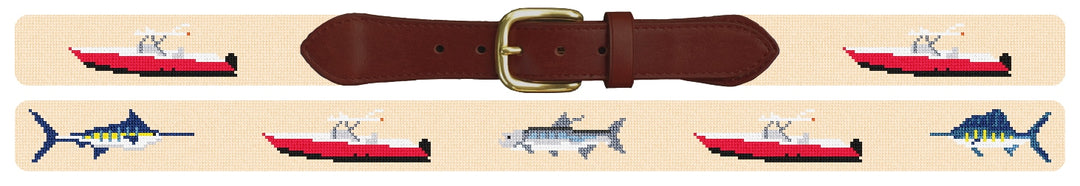 Custom Needlepoint Belt