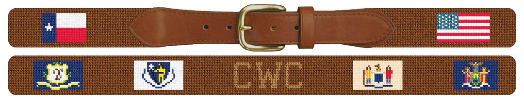 Custom Needlepoint Belt