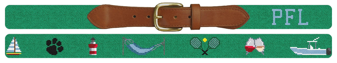 Custom Needlepoint Belt