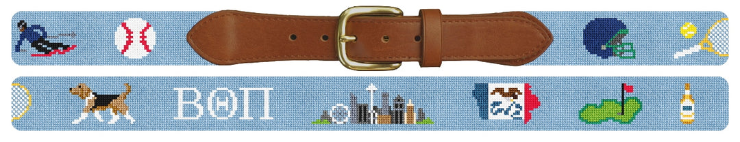Custom Needlepoint Belt