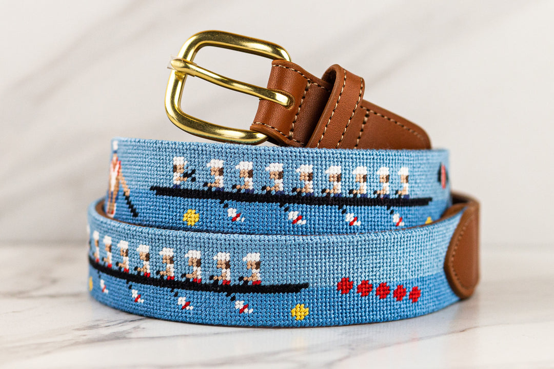 Crew Needlepoint Belt