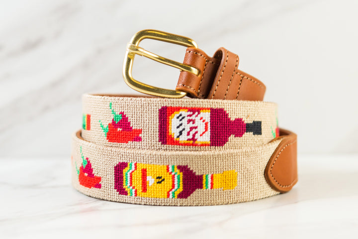 Hot-Sauce-Needlepoint-Belt