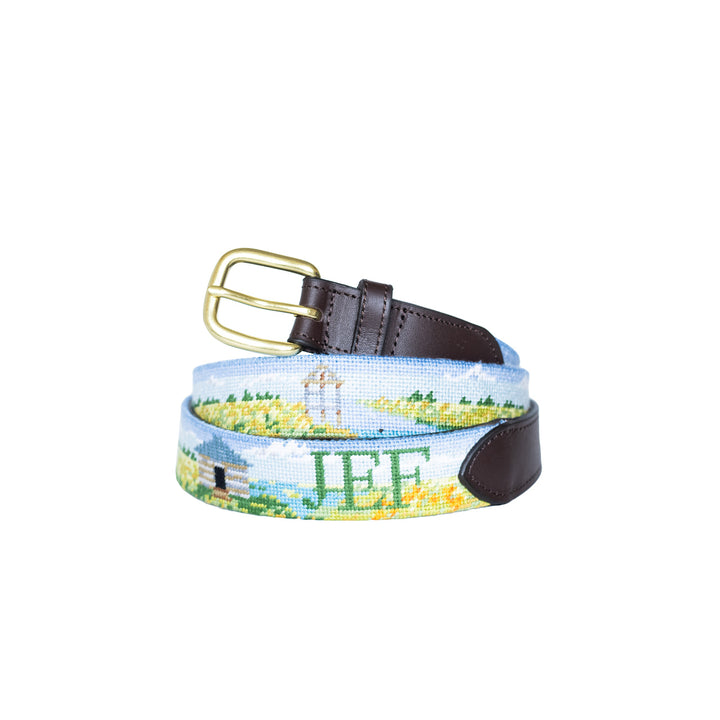 Pawleys Island Needlepoint Belt