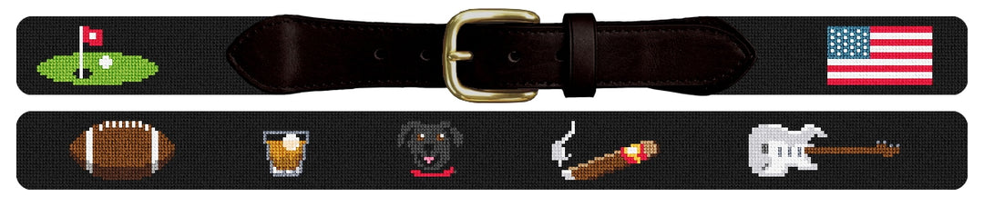 Custom Needlepoint Belt