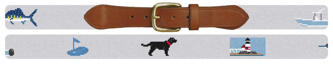 Custom Needlepoint Belt