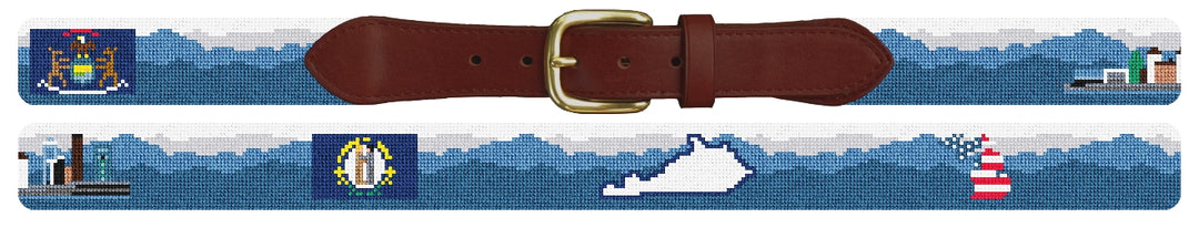 Custom Needlepoint Belt