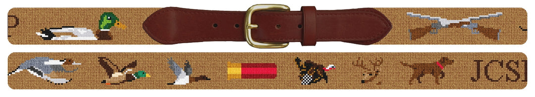 Custom Needlepoint Belt