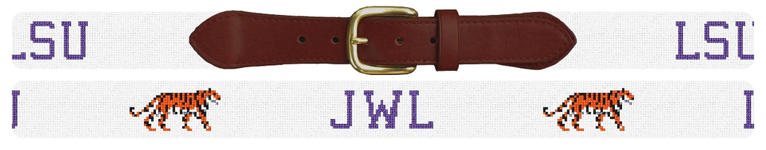 Custom Needlepoint Belt