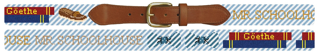 Custom Needlepoint Belt