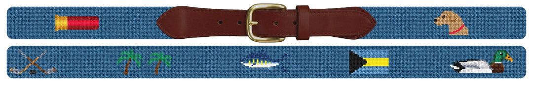 Custom Needlepoint Belt
