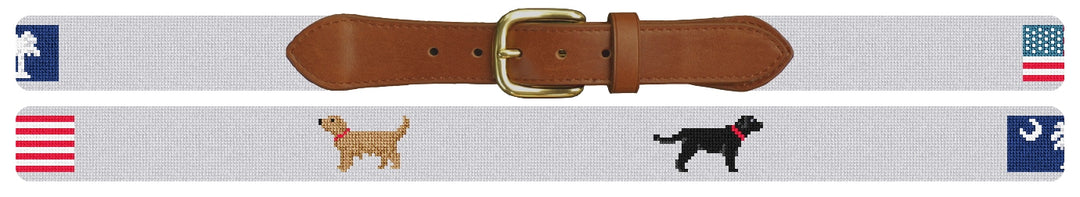 Custom Needlepoint Belt
