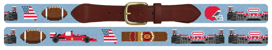 Custom Needlepoint Belt