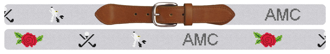 Custom Needlepoint Belt