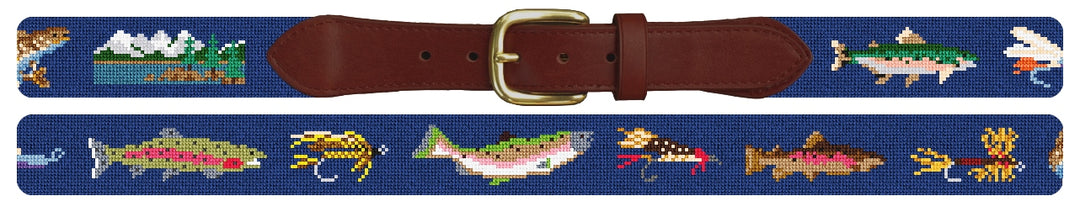 Custom Needlepoint Belt