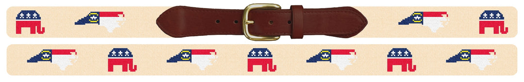 Custom Needlepoint Belt