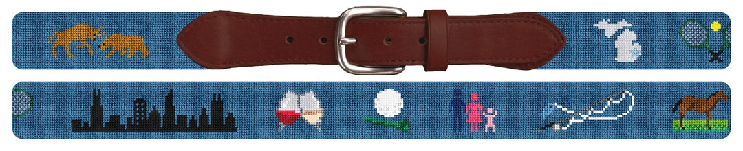 Custom Needlepoint Belt