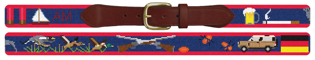 Custom Needlepoint Belt