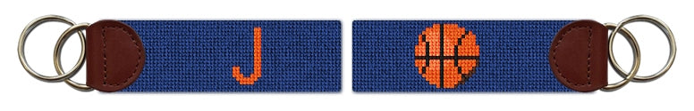 Custom Needlepoint Key Fob