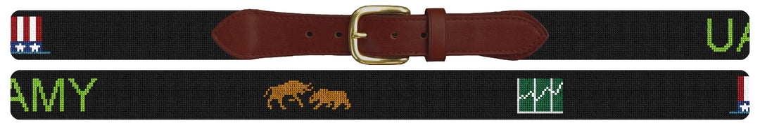 Custom Needlepoint Belt