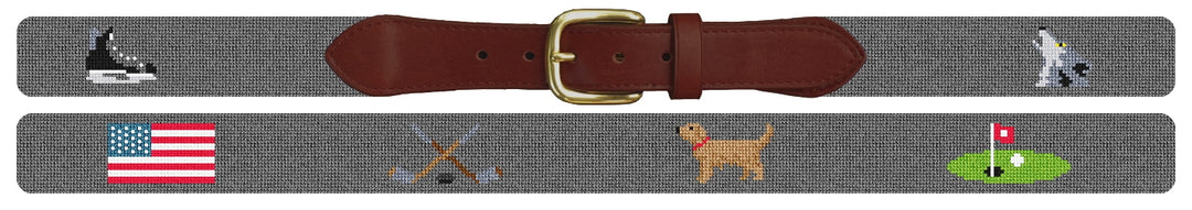 Custom Needlepoint Belt