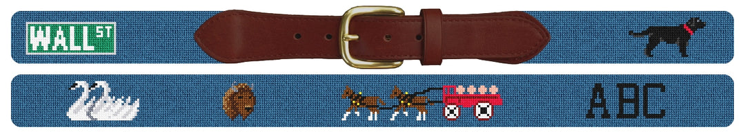 Custom Needlepoint Belt