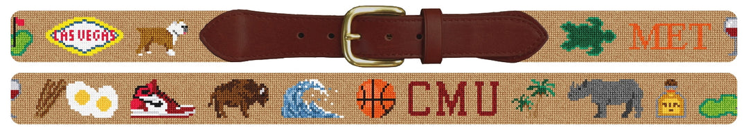 Custom Needlepoint Belt