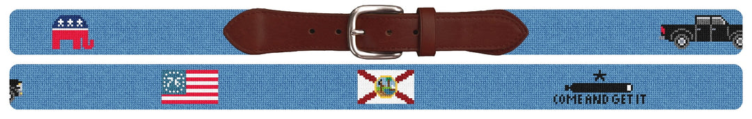 Custom Needlepoint Belt