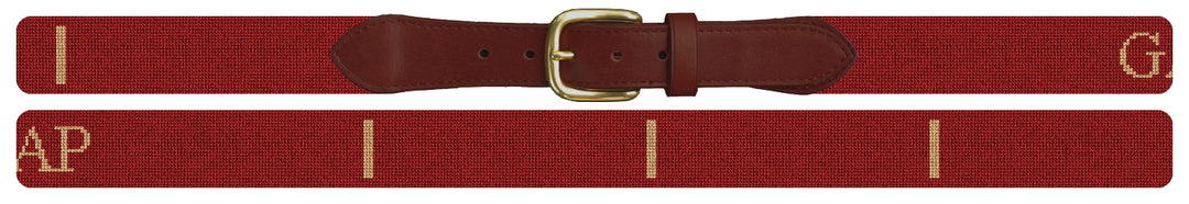 Custom Needlepoint Belt