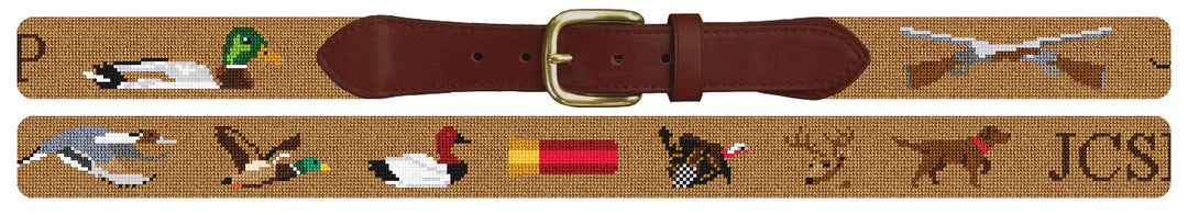 Custom Needlepoint Belt