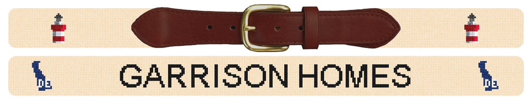 Custom Needlepoint Belt